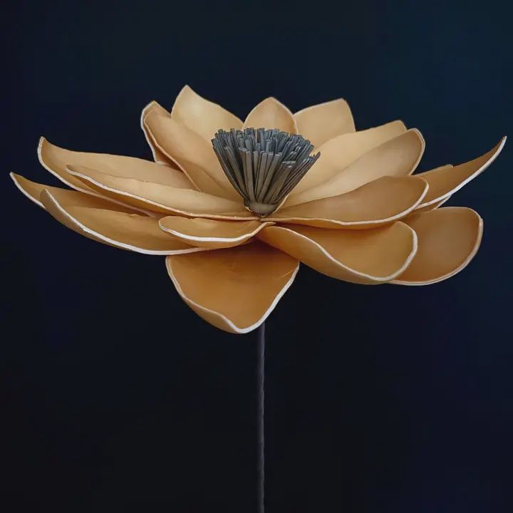 Ecru Foam Flower
