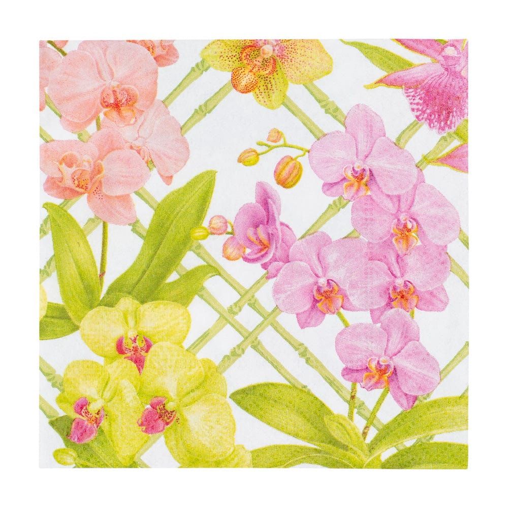 Orchid Conservatory Cocktail Napkins