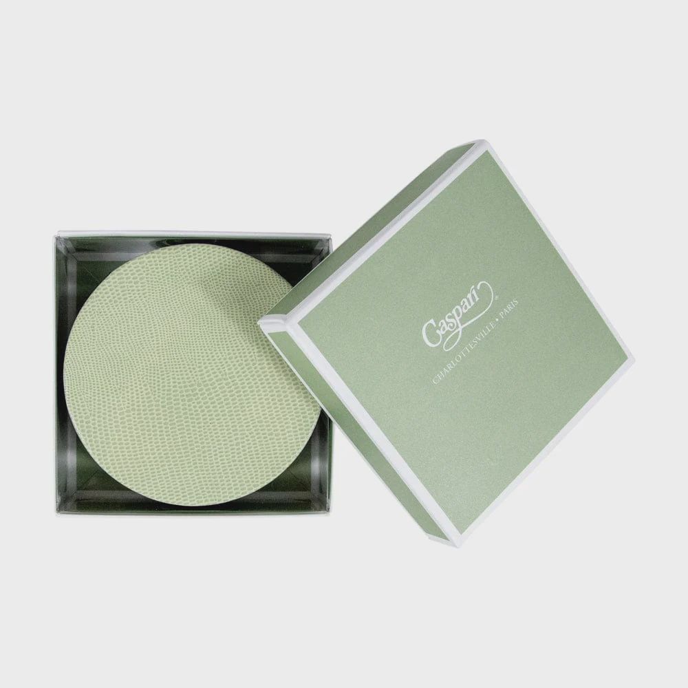 Moss Green Lizard Coaster (8 pack)