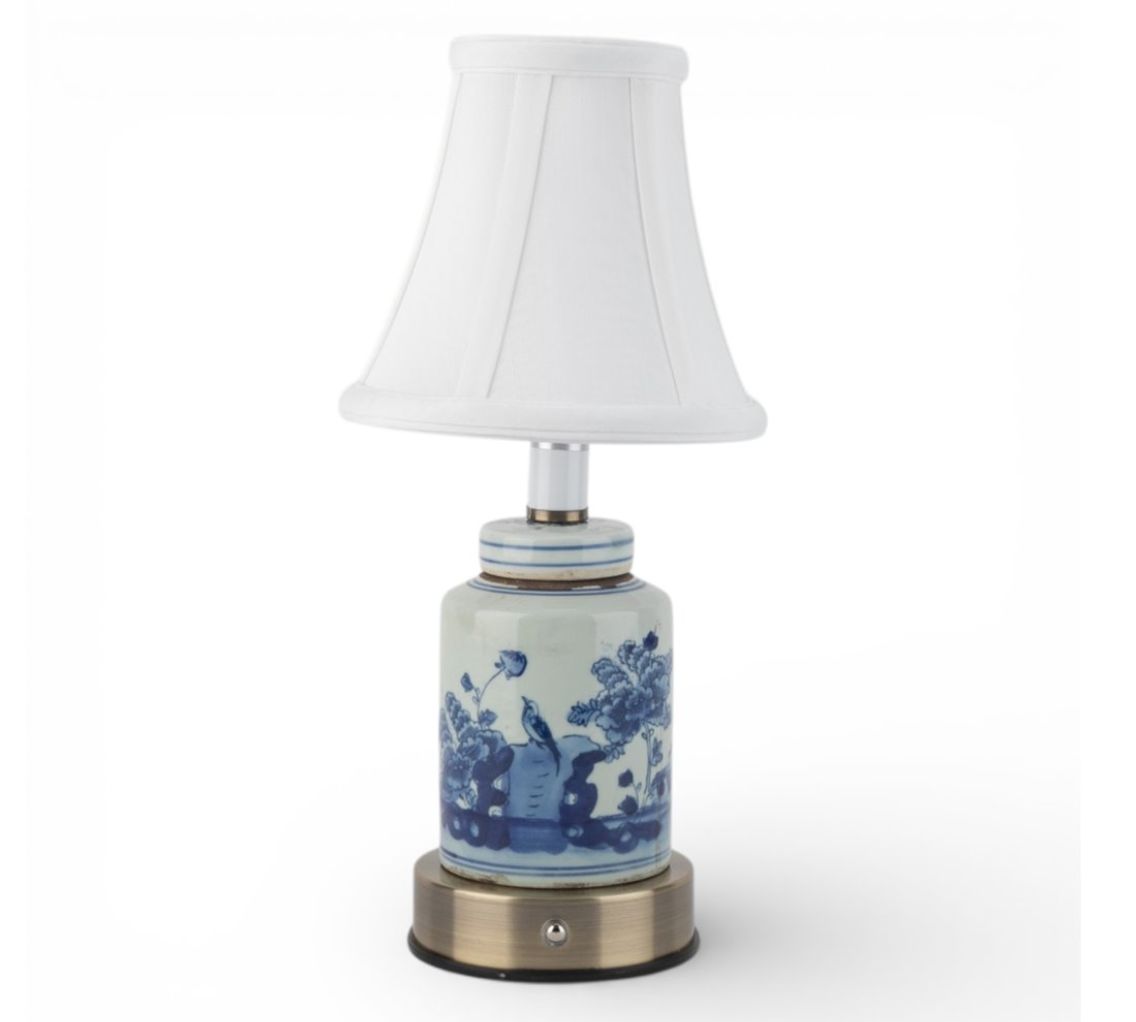 Rechargeable Porcelain Lamp (51104-LB)
