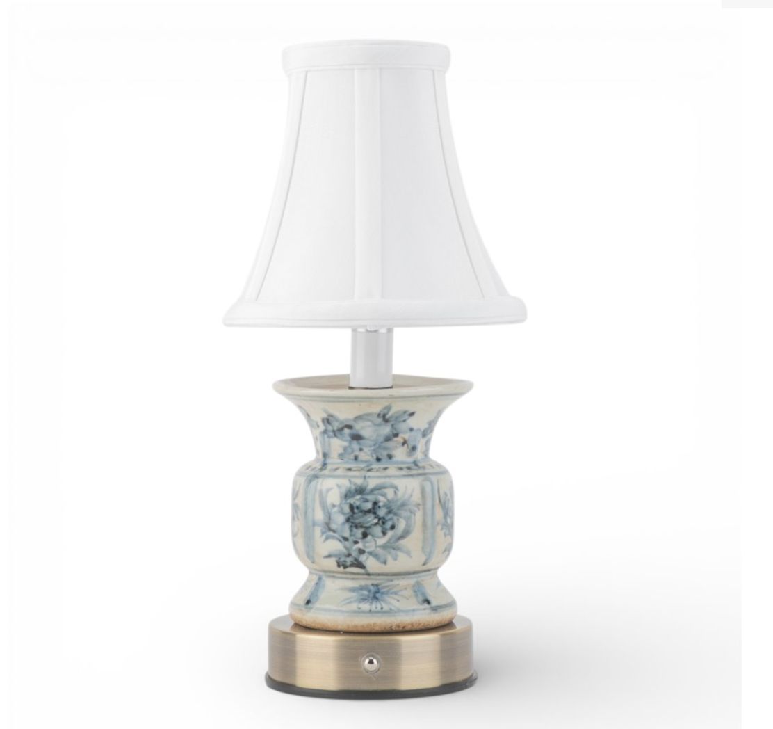Rechargeable Porcelain Lamp (50586-LB)