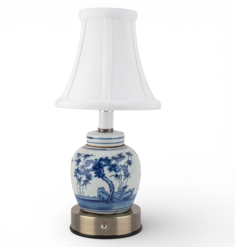 Rechargeable Porcelain Lamp (51276-LB)