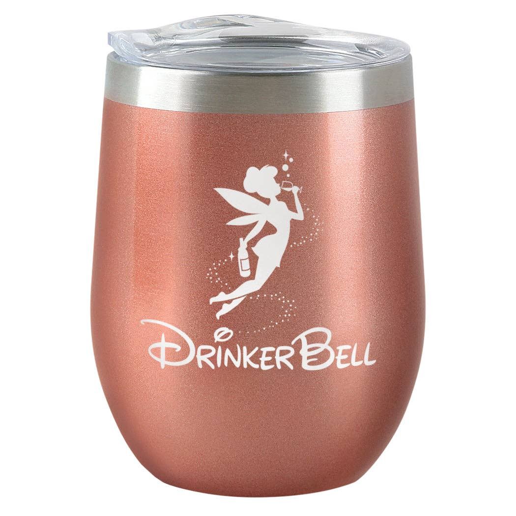 Drinker Bell - Insulated Tumbler - Rose Gold