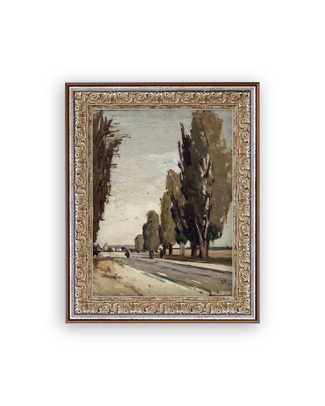 European Tree Lane, Frame Size: 8x10