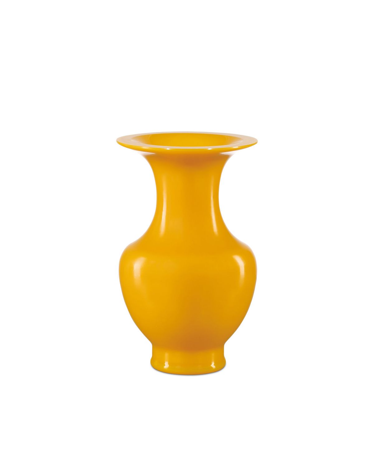 Yellow Peking Vase