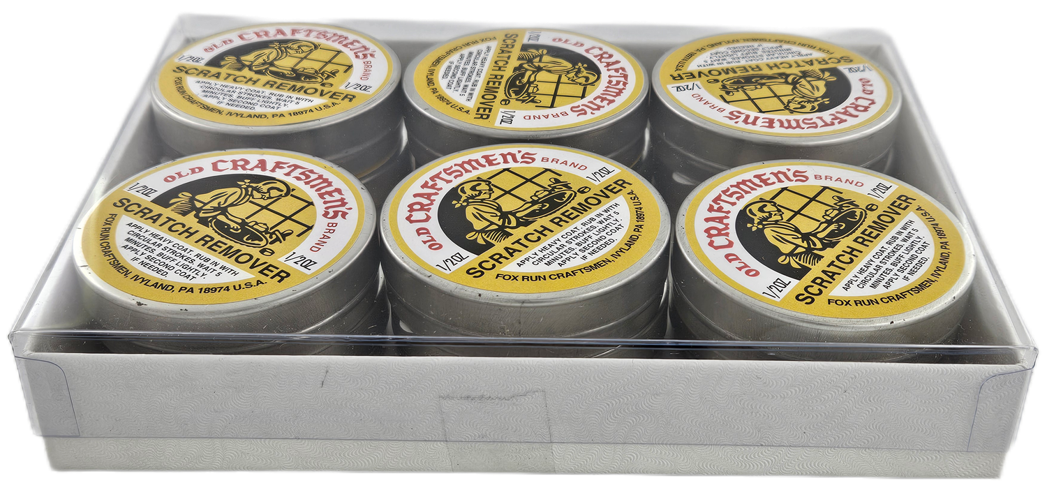 Fox Run Scratch Remover, 0.5-Ounce, Display of 12