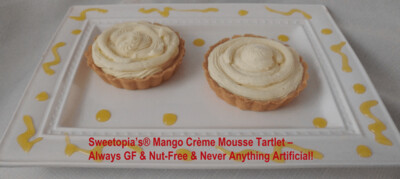 Mischievous Mango Crème Mousse Tartlets