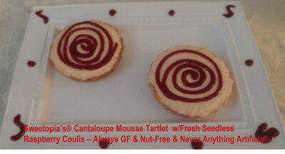Charming Cantaloupe Mousse Tartlets