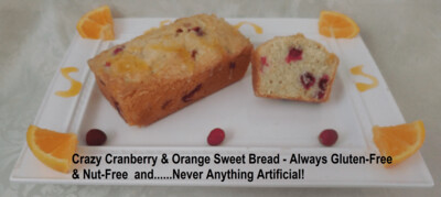 Crazy Cranberry & Orange Sweet Bread