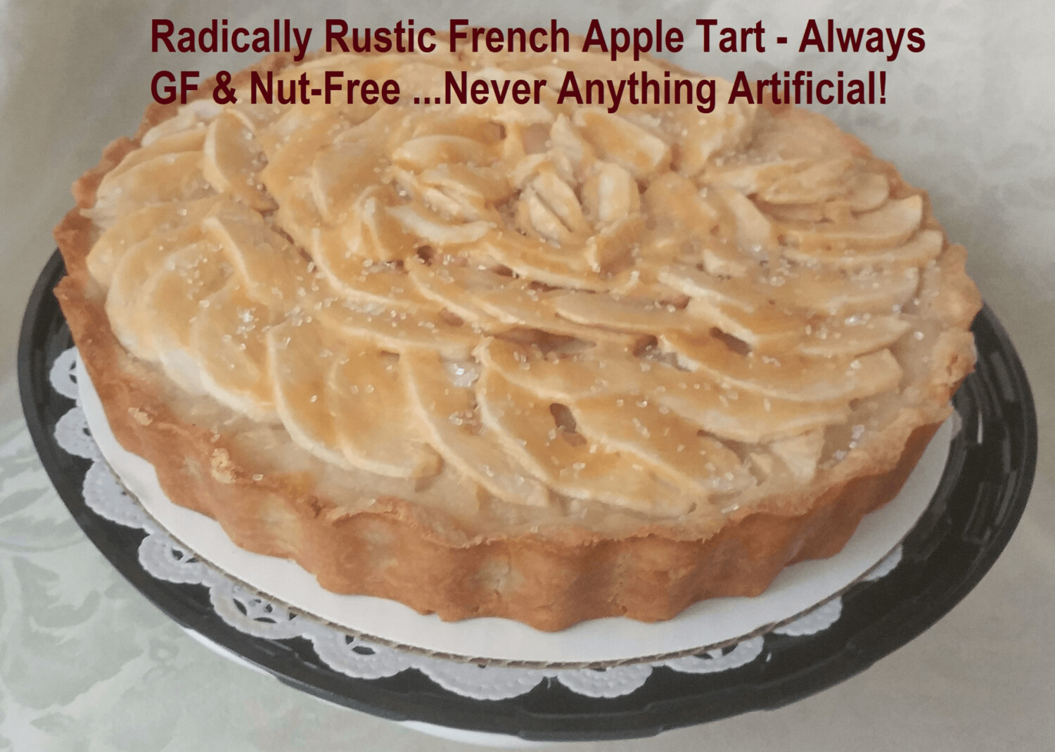 Radically Rustic Apple Tart