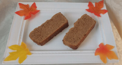 Perky Pumpkin Bread Cake Slices (Keto Friendly)
