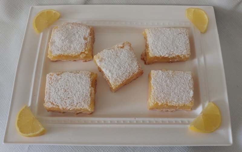 Lusciously-Good Fresh Lemon Square
