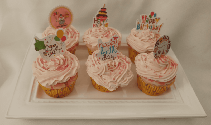 Vividly Vanilla Cupcakes - VEGAN