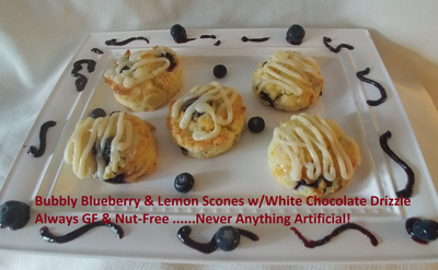 Bubbly Blueberry & Lemon Scone