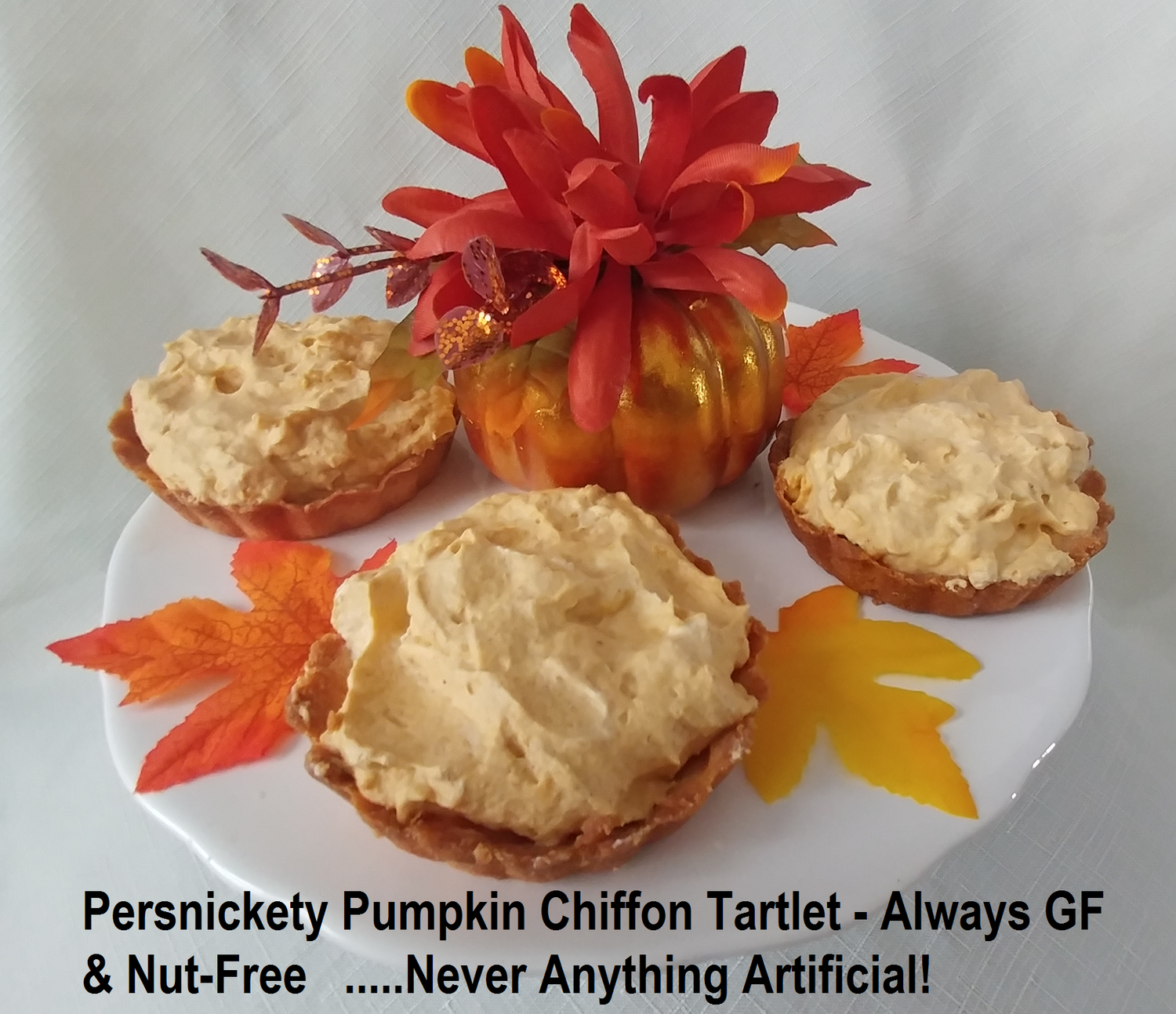Persnickety Pumpkin Chiffon Tartlets