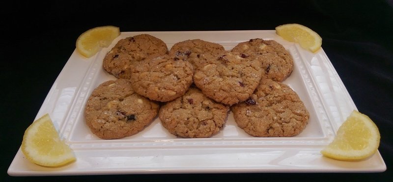 Over the Moon Oat & Cranberry Cookies - VEGAN