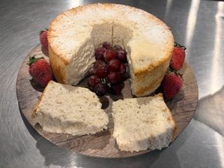 Sweet N Sassy Angel Food Cake- DAIRY FREE Sweet N Sassy Angel Food Cake- DAIRY FREE