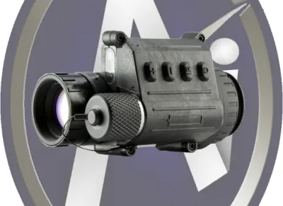 PVS-14v2 Pushbutton Monocular with L3 20UA Filmless Gated White Phosphor Tube