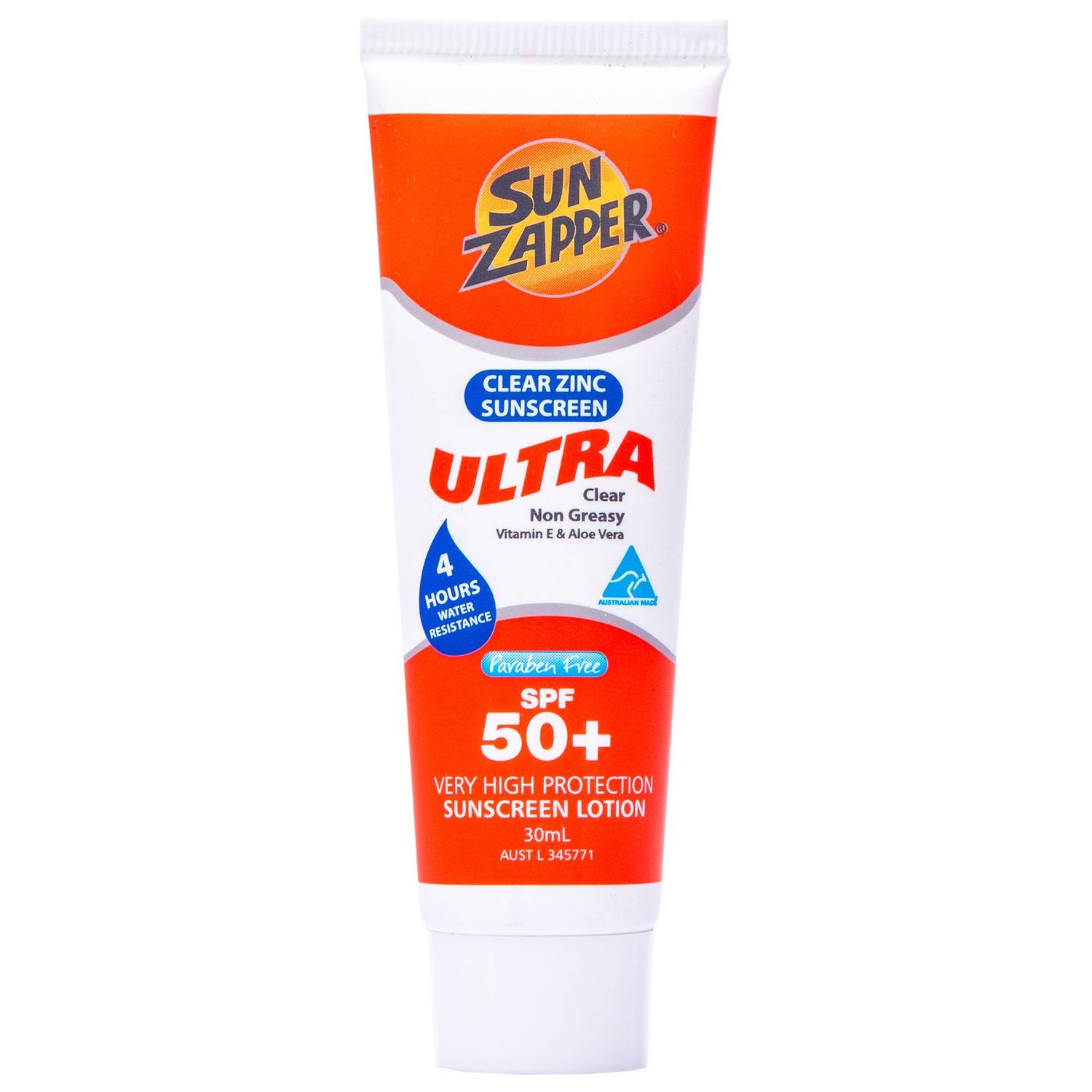 Ultra Clear Zinc SPF 50+ 30mL Sunscreen