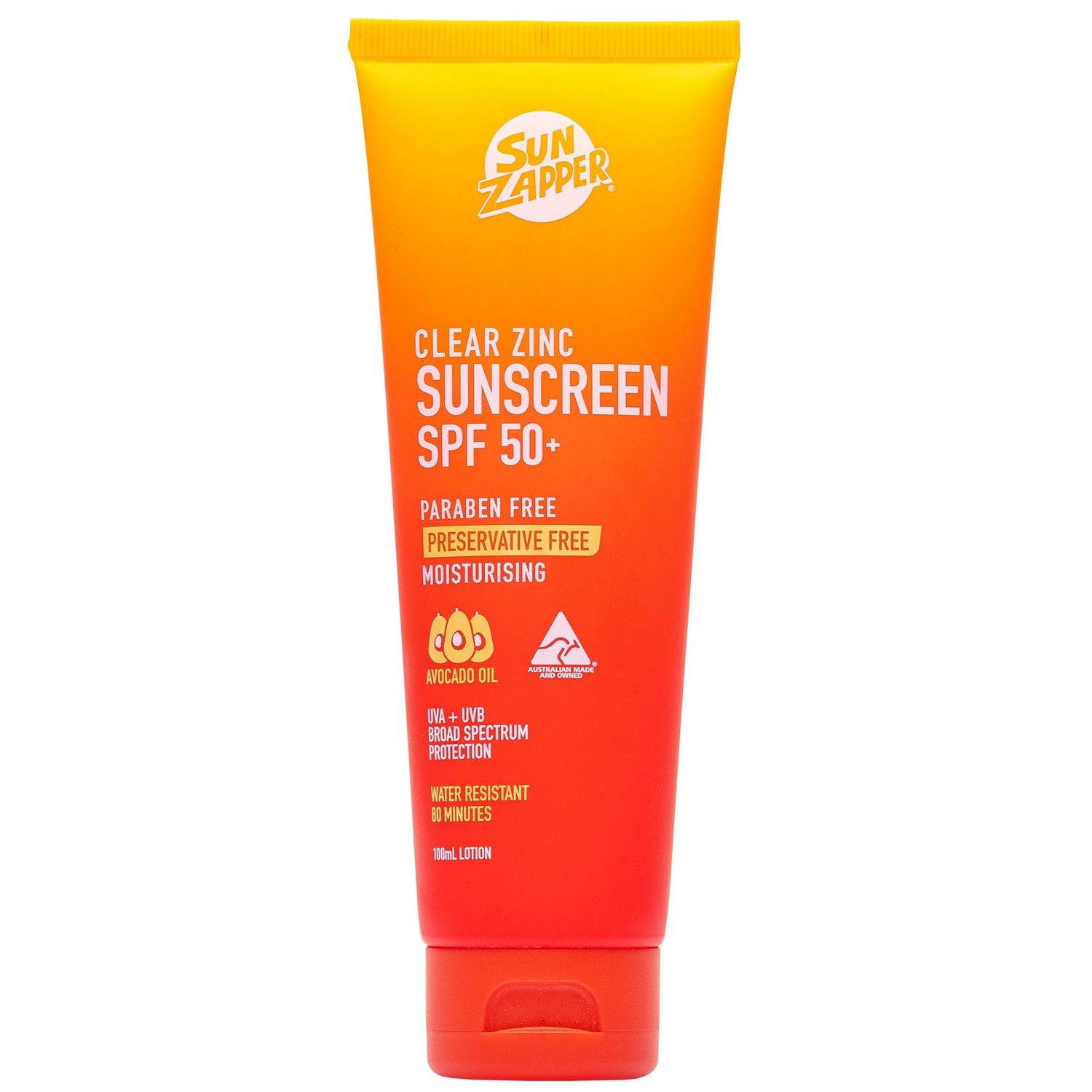 Ultra Clear Zinc SPF 50+ 100mL Sunscreen