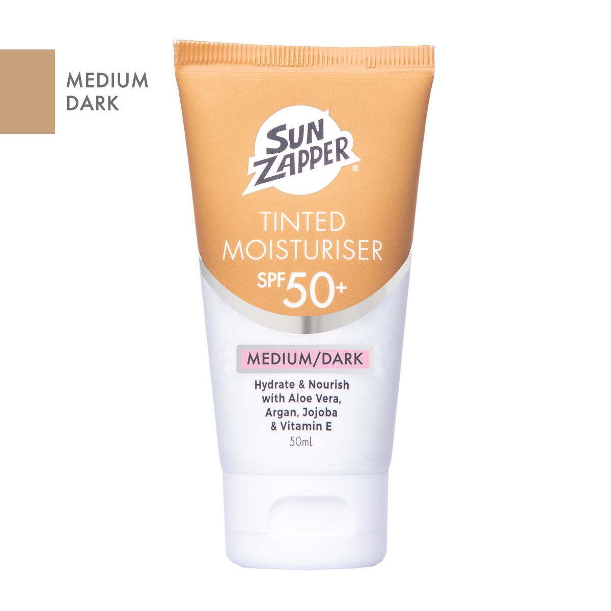 Tinted Moisturiser SPF 50+ 50mL - Medium/Dark After Sun Care