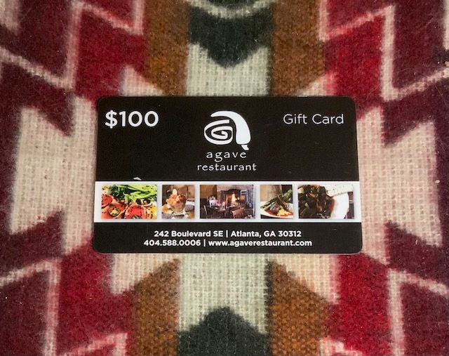 Agave $100 Physical Gift Card