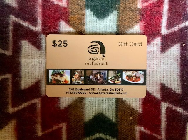 Agave $25 Physical Gift Card