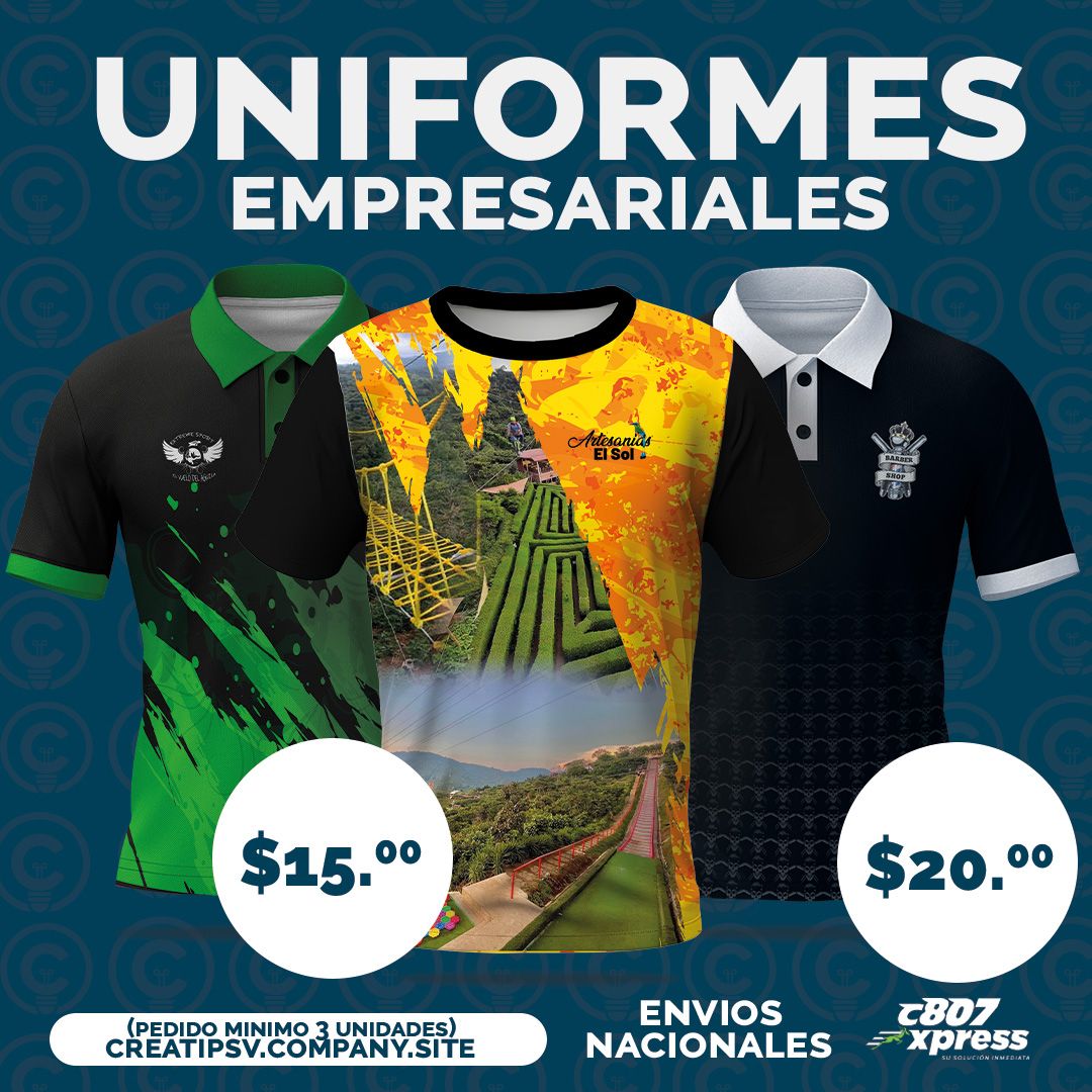 Camisa cuello redondo (full sublimado)