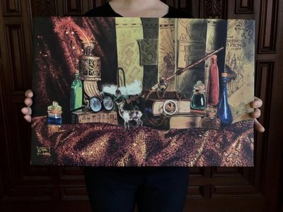 Harry Potter Still Life - Canvas Print