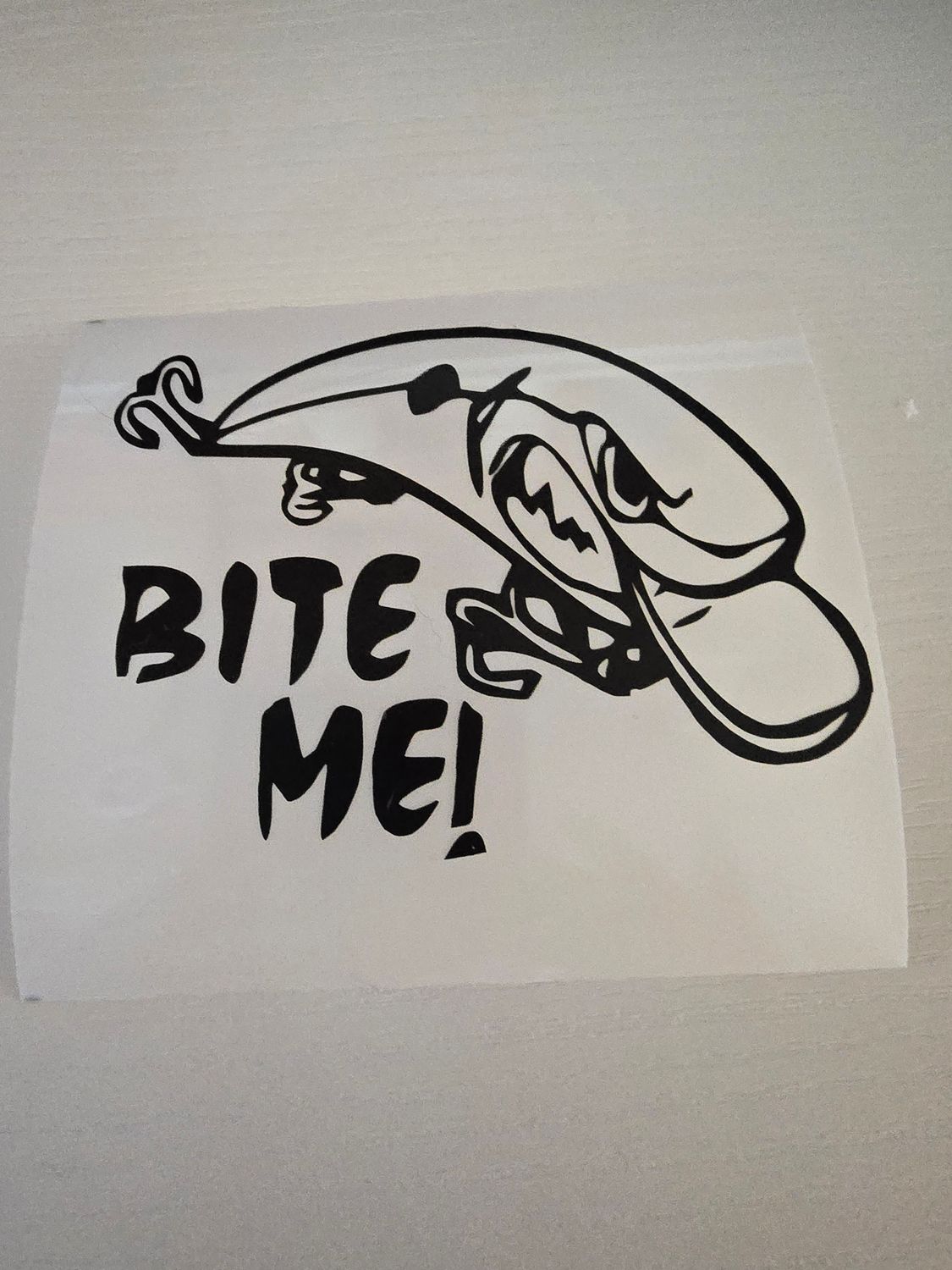 bite me fishing lure