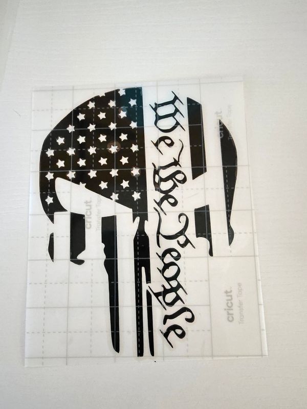 We The People Skull