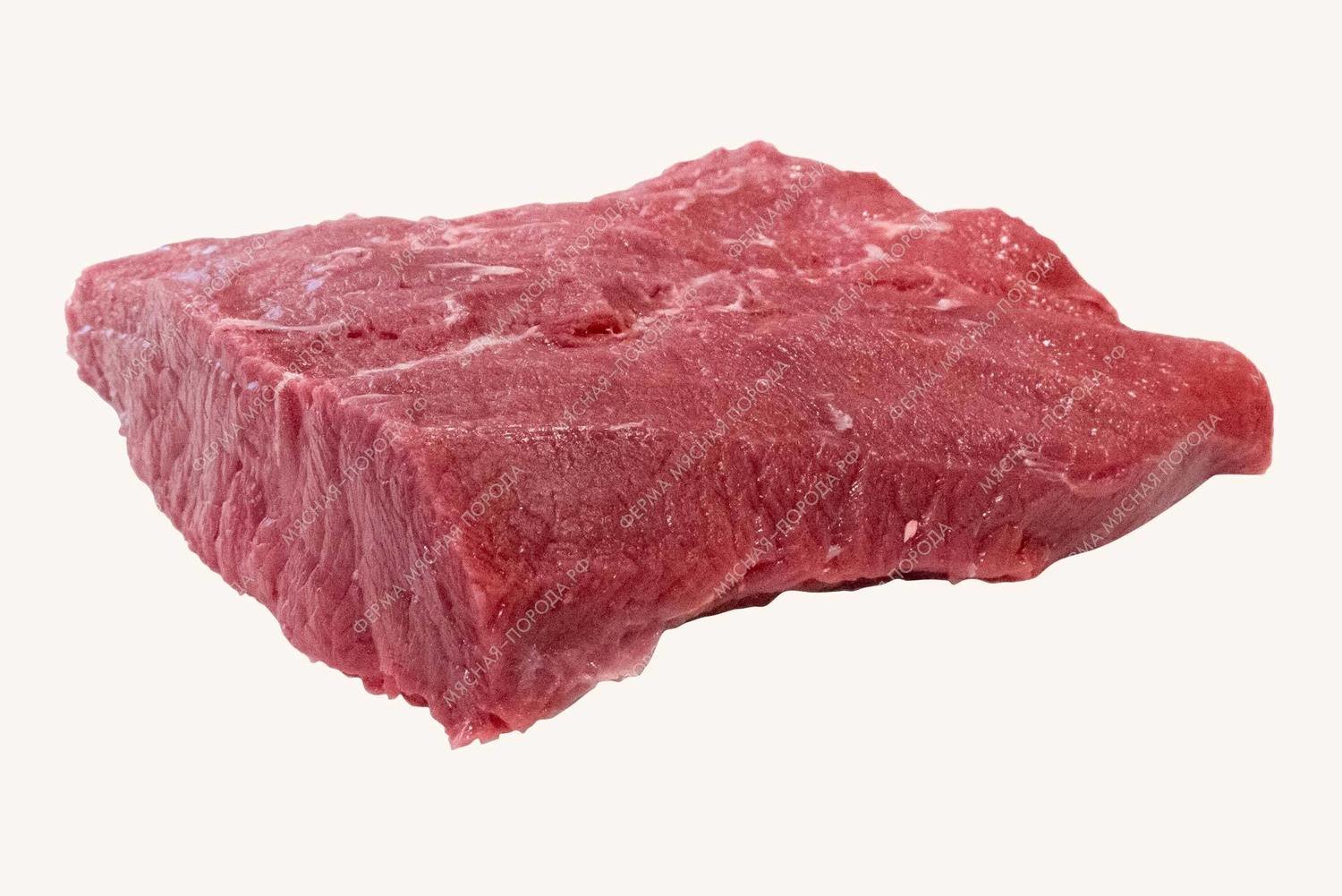 Тонкий край «Сирлойн». Мясо быков — 990 руб./кг