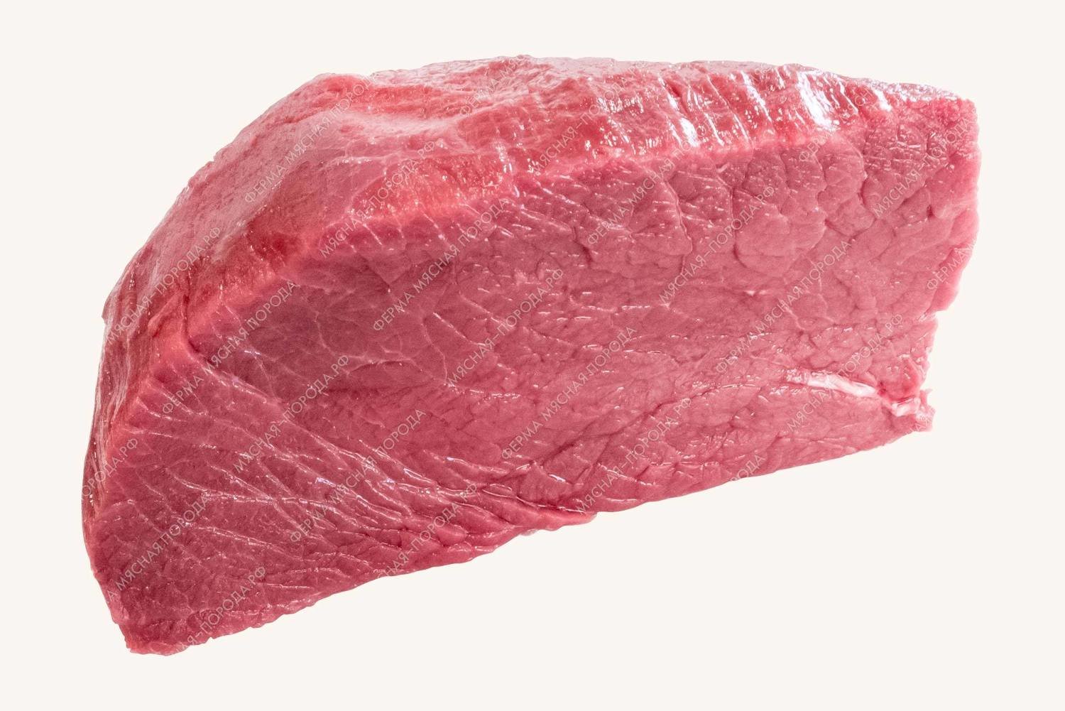 Говядина для тушения из огузка. Мясо быков — 790 руб./кг