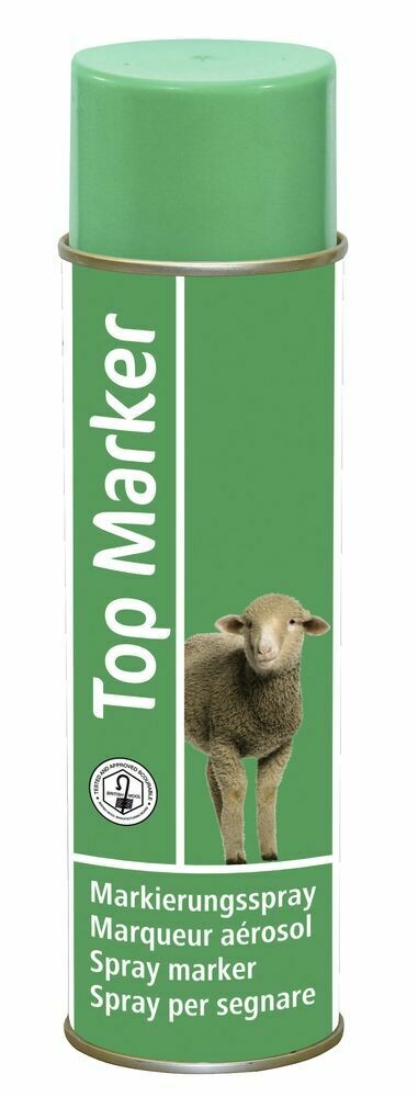 spray voor schapentekening groen