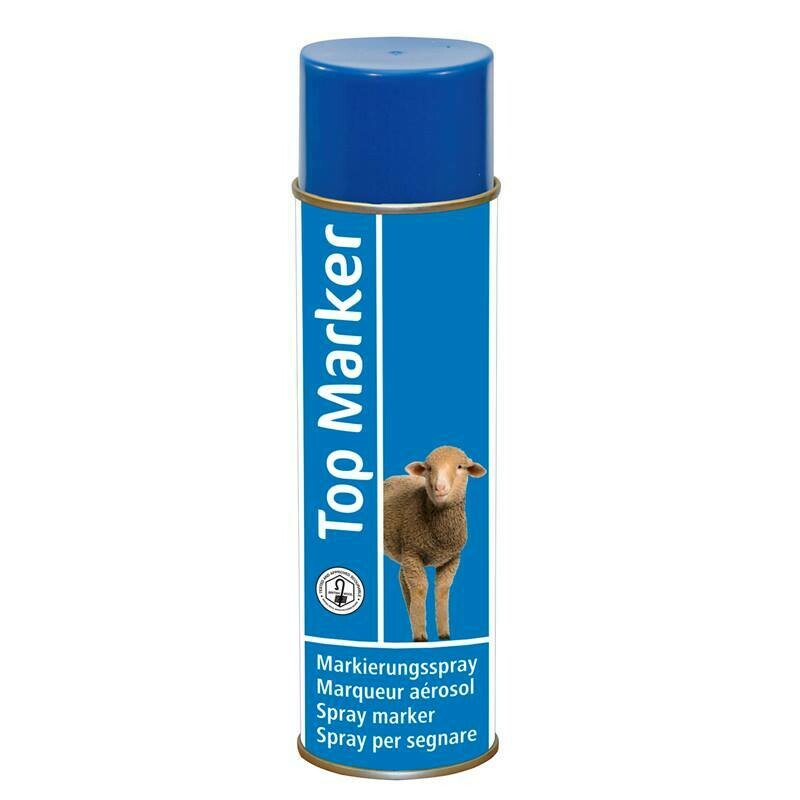 spray voor schapentekening blauw