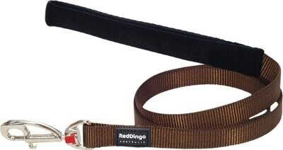 Reddingo hondenlijn bruin 12mmx1,8m