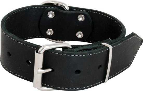 JV Brede halsband zwart - 30mmx50cm