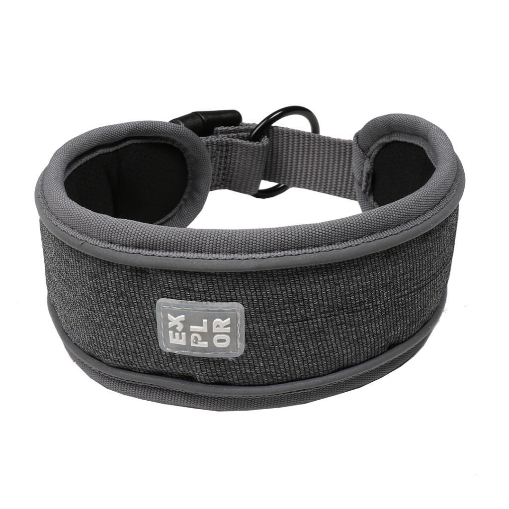 De ultieme halsband met comfortabele neopreen  L - 45-51cm
