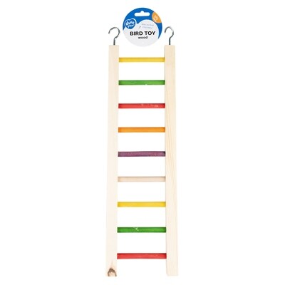 kleurrijke houten ladder