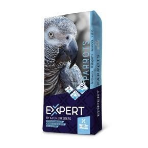 Expert witte molen papegaai voeder