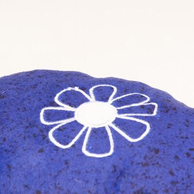 ECO Blossom trappelkussen & catnip blauw 20x11,5x5cm