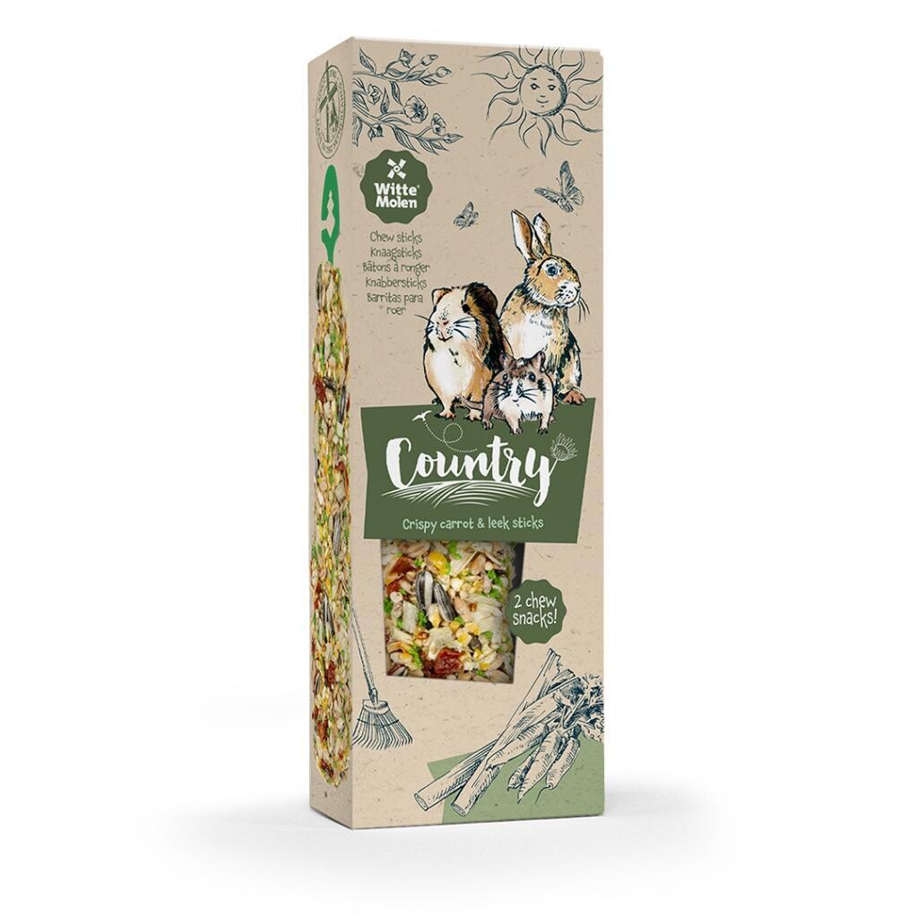 Country Knaagsticks Wortel &amp; prei