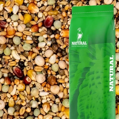 Natural maxi rui 3M cribs - gevarieerde mengeling voor de rui, rijk aan kleine zaden, met cribs en oranje mais