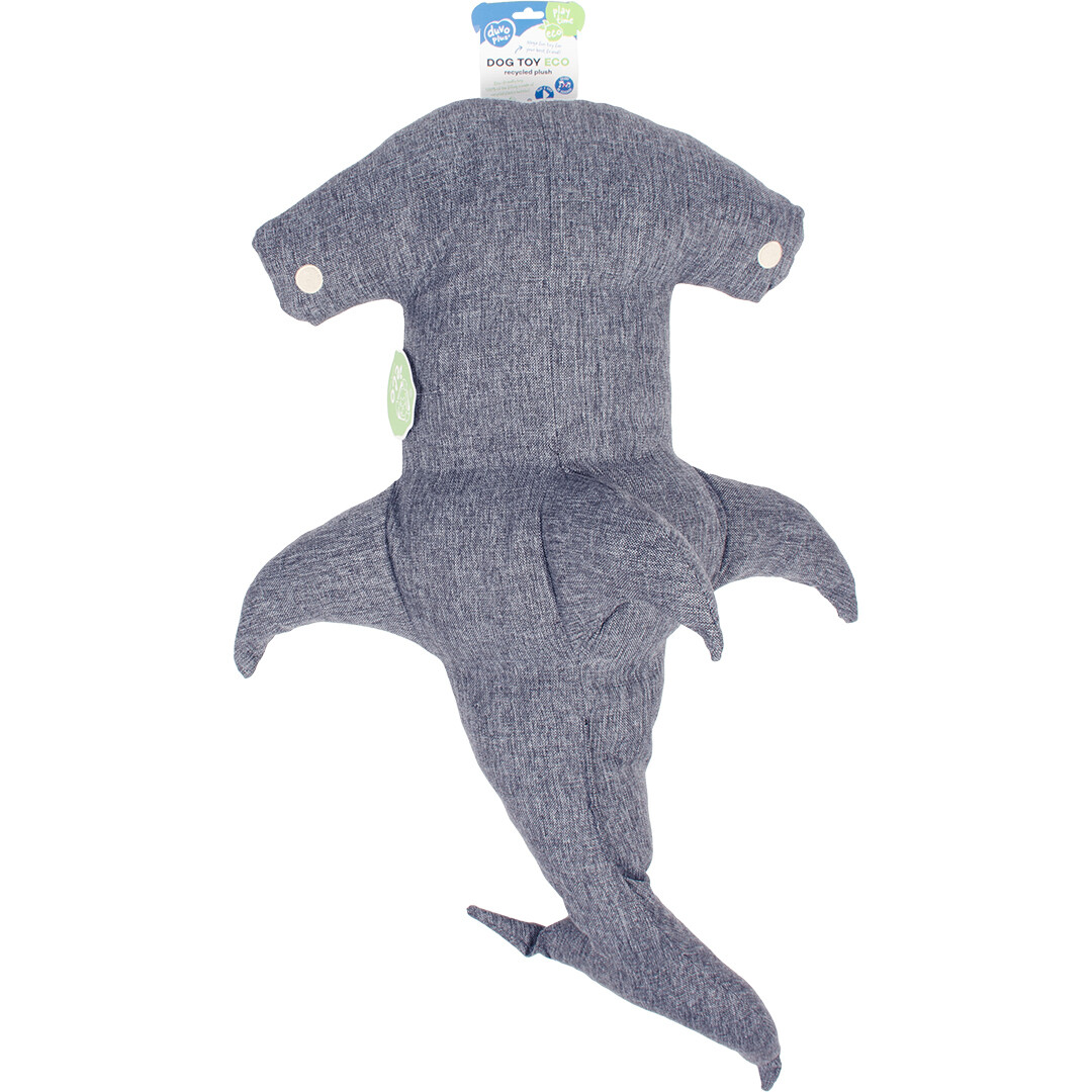 Eco pluche hamerhaai XL 100x56x40cm