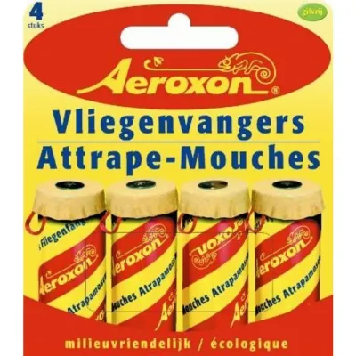 Aeroxon vliegenvanger 4stuks (sliert)