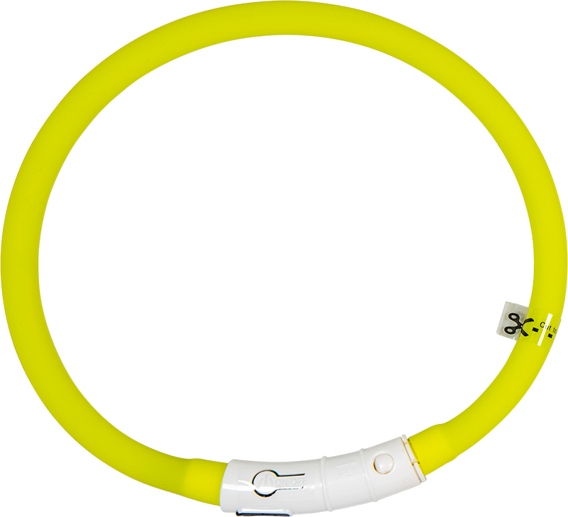 LED halsband oranje - 45cm