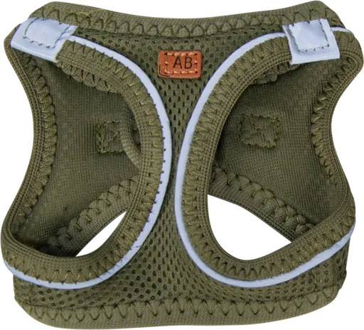 Air mesh Promenade comfortharnas groen XS 3-5kg