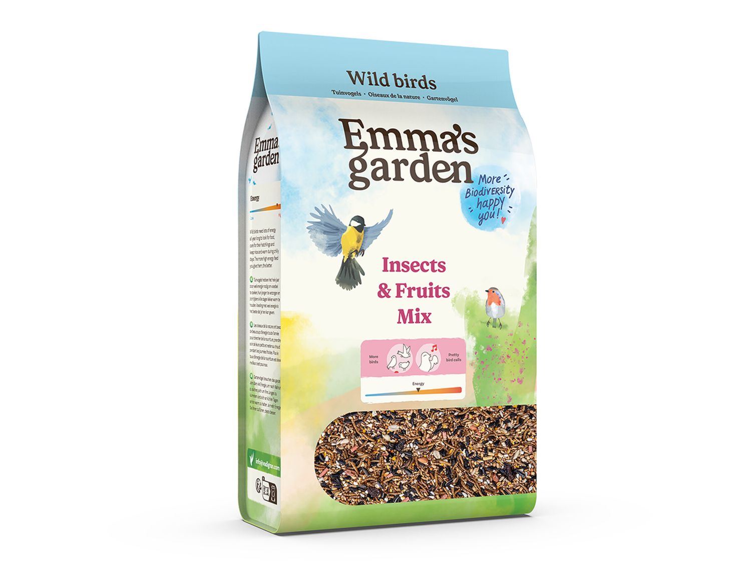 Emma garden insecten en fruit mix 3.25kg