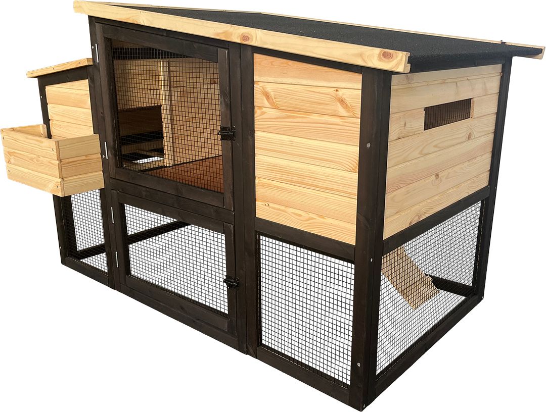 Konijnenhok Bunny Barn 147x80x93cm