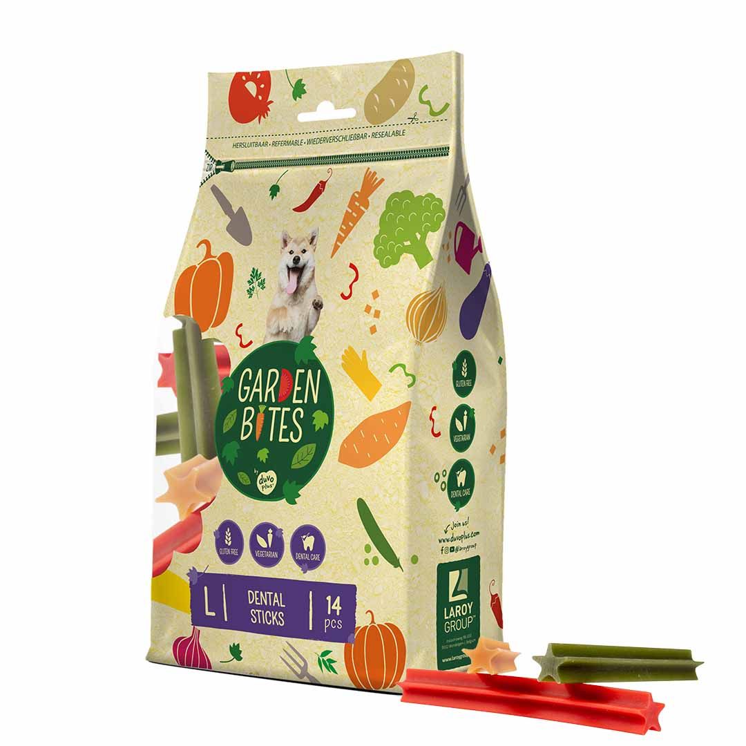 Garden Bites dental sticks L - 16cm - 14pcs